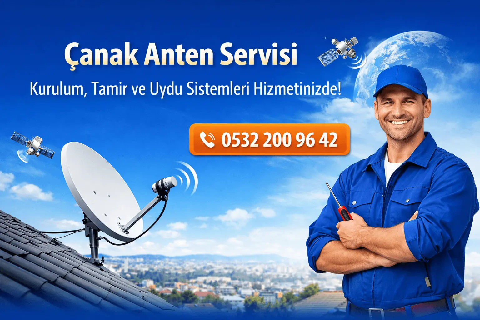 Uydu Çanak Anten Servisi – Uydu Anten Servisi ve Tamir Hizmeti